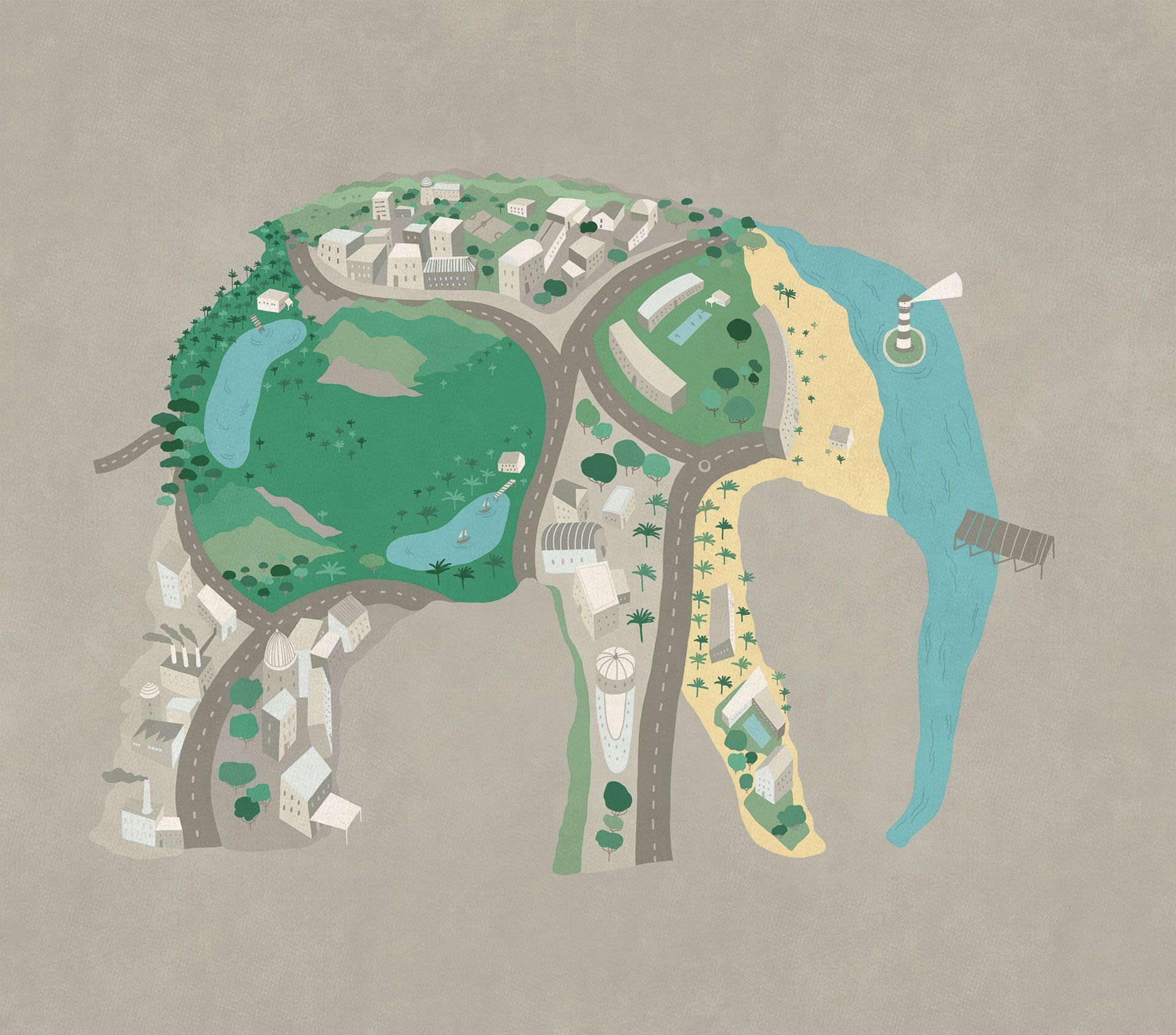 O elefante, Carlos Drummond de Andrade